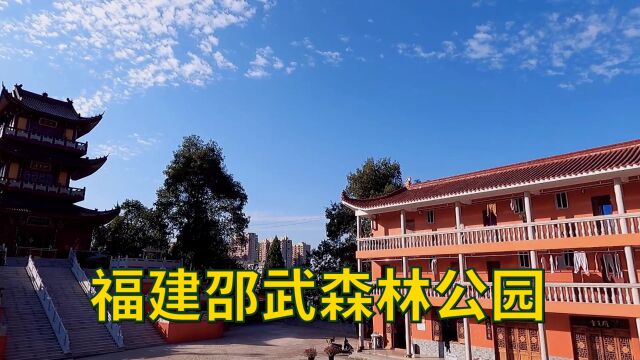 福建邵武森林公园游玩