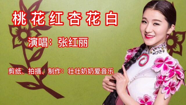 张红丽用浓浓的乡音演唱《桃花红杏花白》