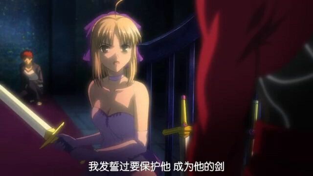 FateStayNightUBW:Saber要阻止红A,不料压根打不过,还差点被杀