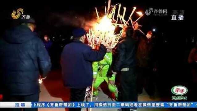 非遗看虎:邹城“火虎”舞动庆新春