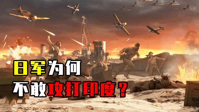 日本入侵中国打了14年,为何对印度打一次就放弃了?原因令人深思