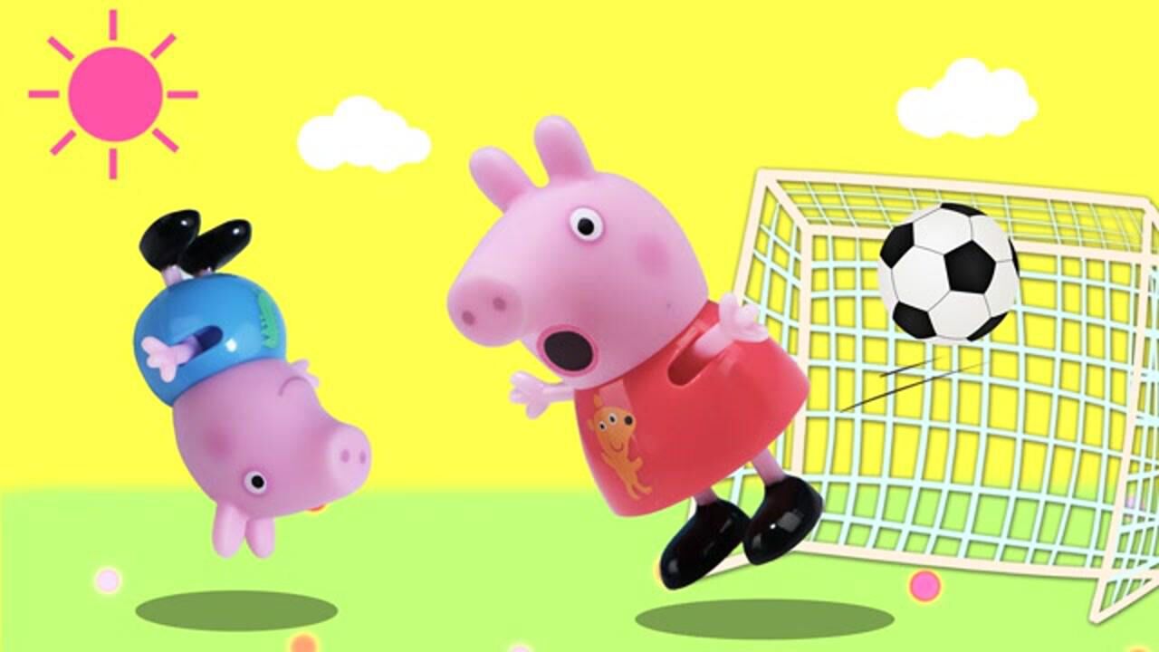 水果猫乐园玩具 小猪佩奇汪汪队立大功玩具,汪汪队阿奇帮猪妈妈修车