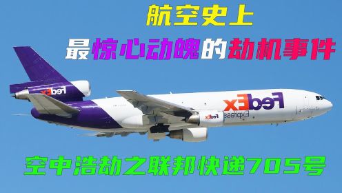 [图]（中）航空史上最惊心动魄的劫机事件，空中浩劫之联邦快递705号