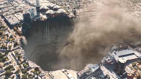 洛杉矶出现巨大天坑，人类掉进了史前1万年的世界，怪事不断