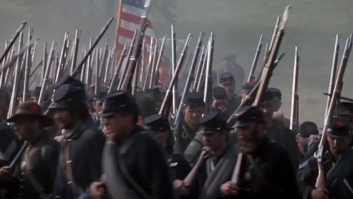 经典战争片，他们的生命创造了南北战争的转折点，盖兹堡大战