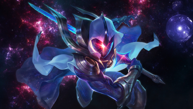 lolm剑圣最新皮肤斩星魔剑鉴赏.不管你买不买,反正我买了!