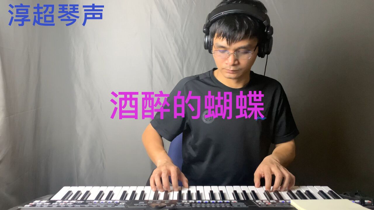 电子琴弹奏-酒醉的蝴蝶