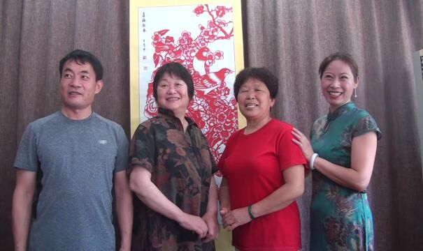 名仕书苑剪纸团队再添新人,项城聂氏剪纸传人李慧华正式加入