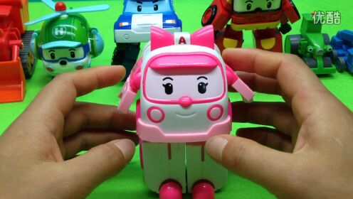 变形车玩具系列:安巴救护车