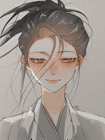 手书"我拈来一缕春风,春风也沉醉"歌曲《落》蓝心羽翻唱版