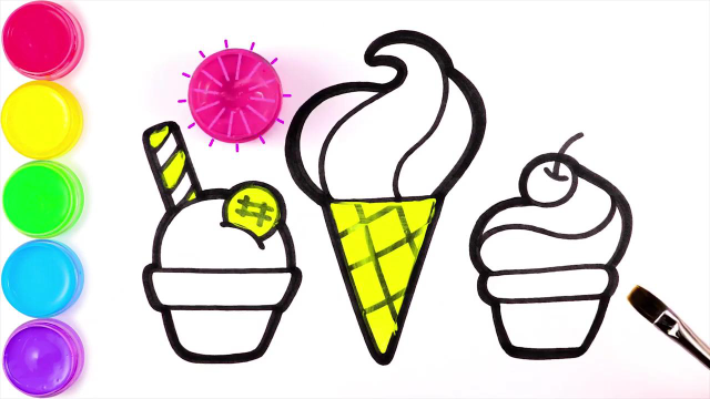 简笔画:夏天的味道