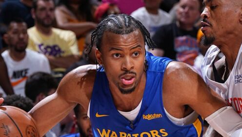 《NBA全场集锦》13投狂砍34分！勇士二年级新秀爆发！库明加4分5失误隐身
