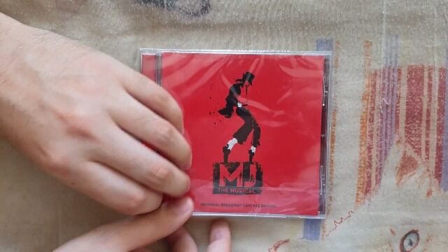 MJ The Musical  Original Broadway Cast Recording (CD) UNBOXING