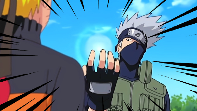 火影忍者:鸣人首次进行属性测试?卡卡西单手搓丸子秀翻鸣人!