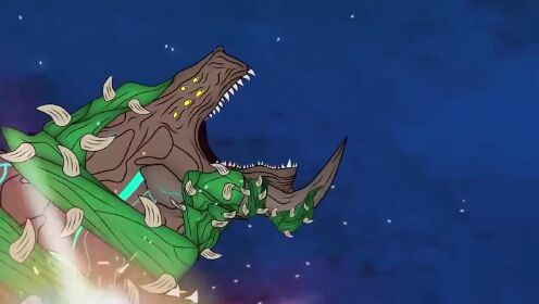 哥斯拉动画系列：对战森林怪兽