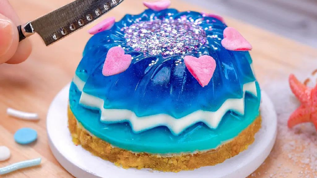 迷你美食:美味的流沙蛋糕,颜值高,又好吃