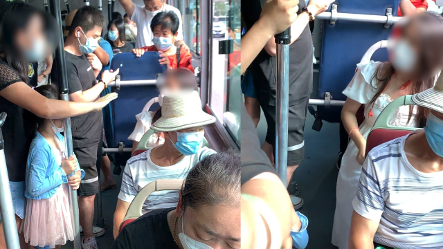 女生北京公交坐爱心专座,被女子要求让座起争执,大爷言论更气愤