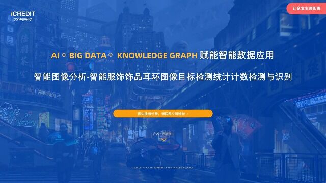 智能图像分析智能服饰饰品耳环图像目标检测统计计数检测与识别艾科瑞特科技(iCREDIT)