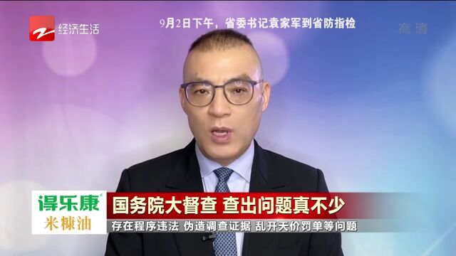 【大舒有话说】国务院大督查,查出问题真不少少