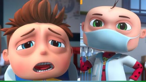 牙科诊所插曲Zool婴儿卡通儿童动画系列视频