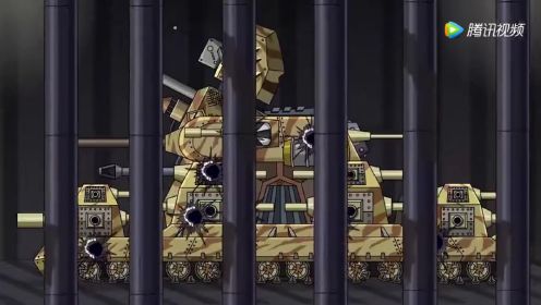 坦克兄弟动画大冒险系列：月圆之夜钢铁怪物坦克问世，小坦克的营救计划失败！