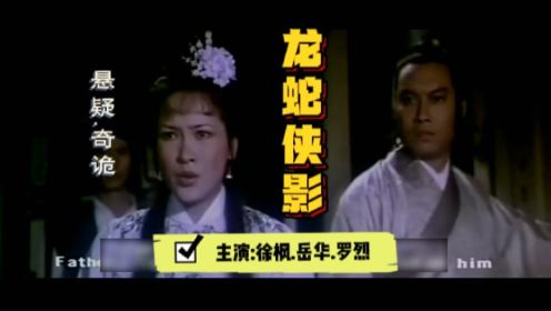 (龙蛇侠影1977)绝版武侠片，徐枫，岳华，罗烈等主演