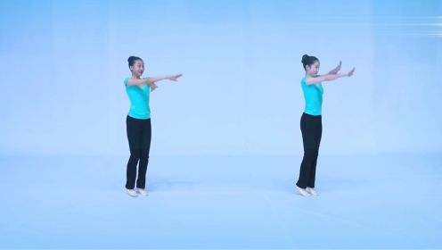 【中国舞艺术考级第一级】五、《宝贝乖乖》跪坐起立练习[高清版]