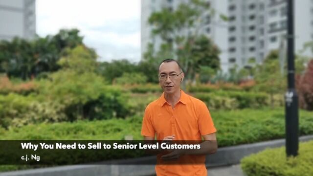 Why You Need to Sell to Senior Level Customers