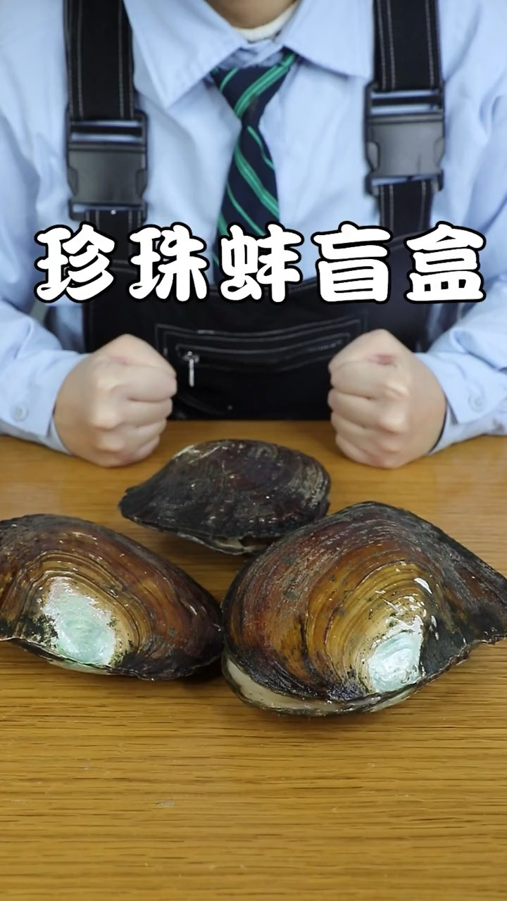 挑战开珍珠蚌盲盒!_腾讯视频