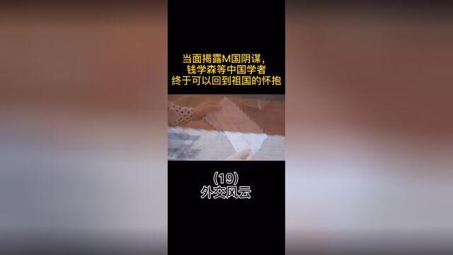 第19集|外交风云 海云天派周驹炸毁代表团班机 汉强向代表团举报国民党阴谋