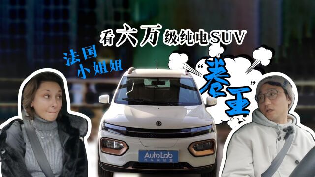 开六万级纯电SUV“卷王”,带法国小姐姐兜上海梧桐区