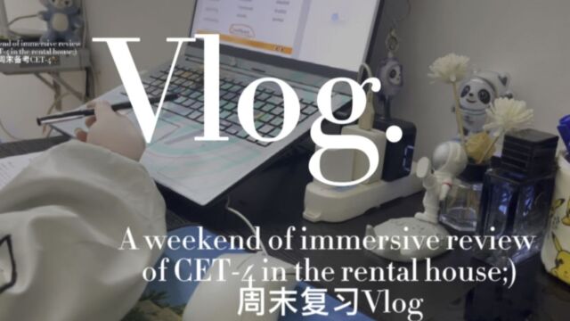 周末沉浸式专升本复习Vlog;)