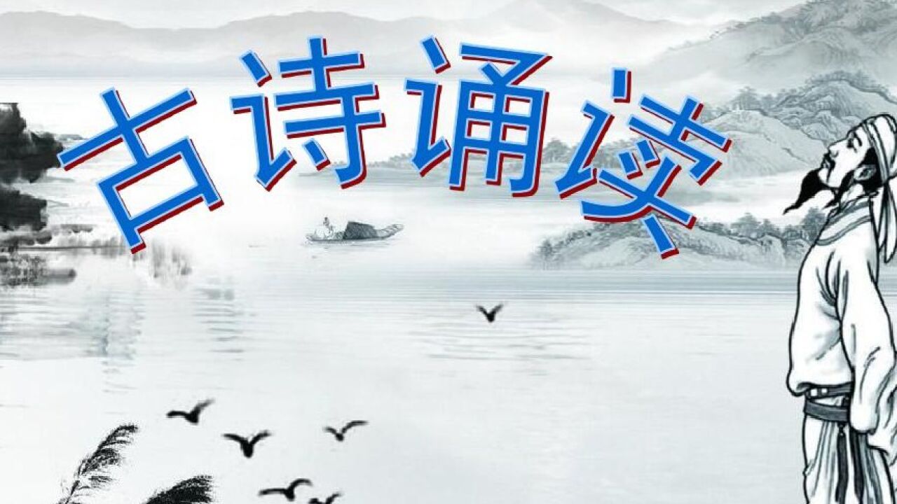《古诗词诵读》四首诗歌鉴赏_高清1080P在线观看平台_腾讯视频