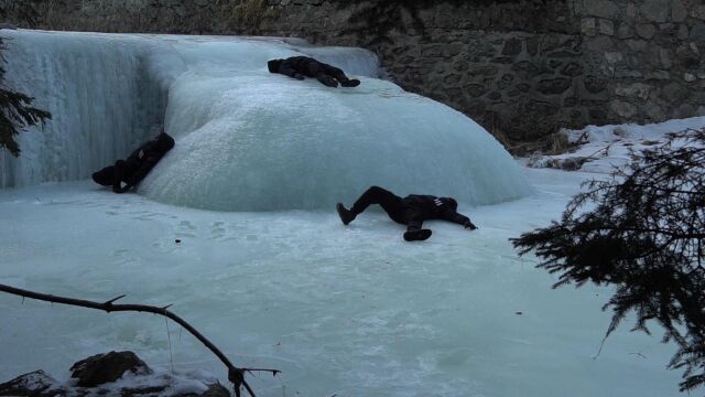 Flowing out of the Frozen River