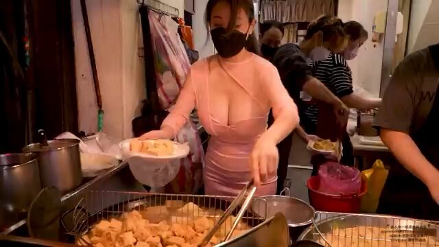 台湾小吃臭豆腐