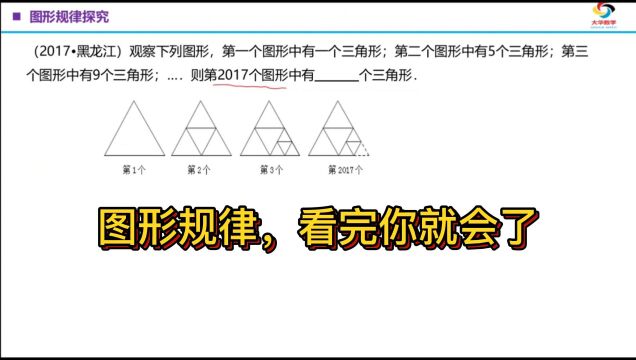 中考热点:图形规律问题,看完你就会了