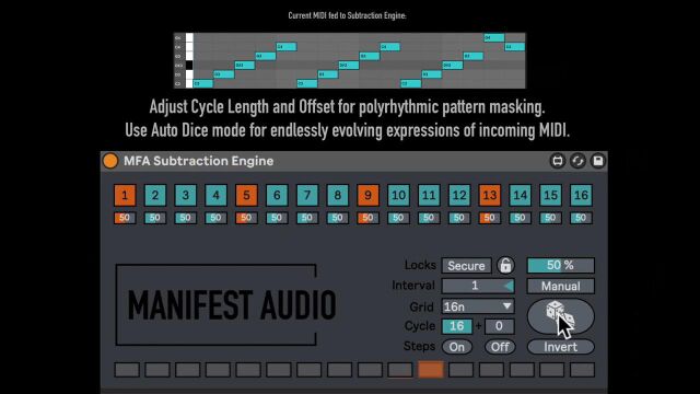 MaxforLive MIDI Effect for Ableton Live by Manifest Audio