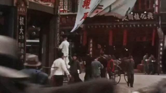 1930年代的上海街景 #市井生活