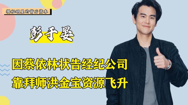 彭于晏背后资本藏不住了?曾当众拜师洪金宝,却因李冰冰资源掉档