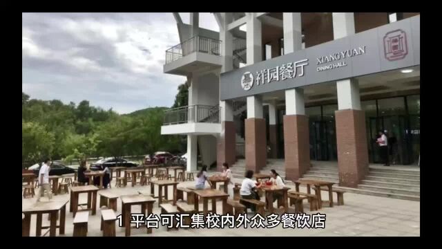 系统化的校园外卖系统搭建的校园平台