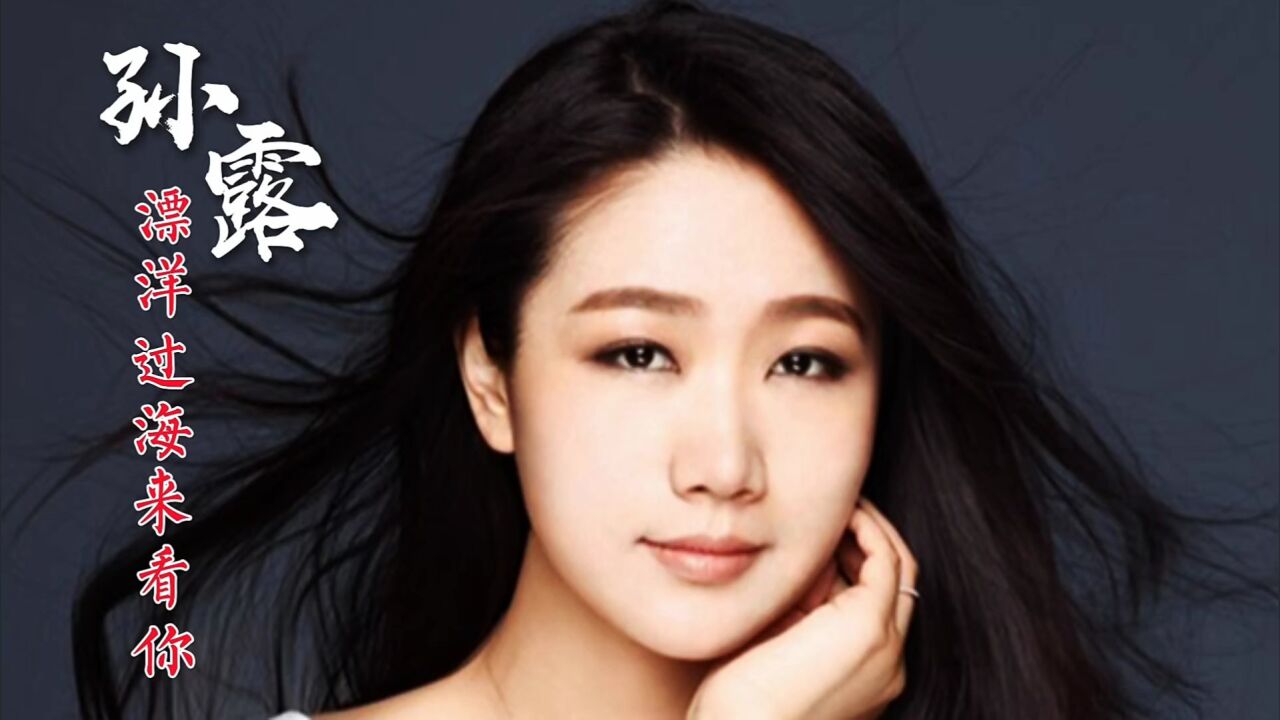孙露《漂洋过海来看你》,不一样的歌声,不一样的韵味
