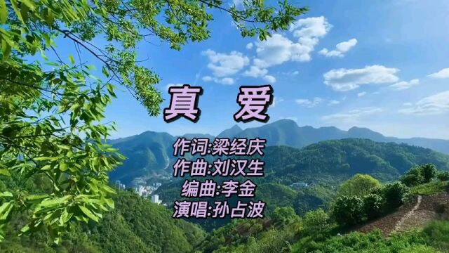 真爱 梁经庆作词 刘汉生作曲 孙占波 演唱