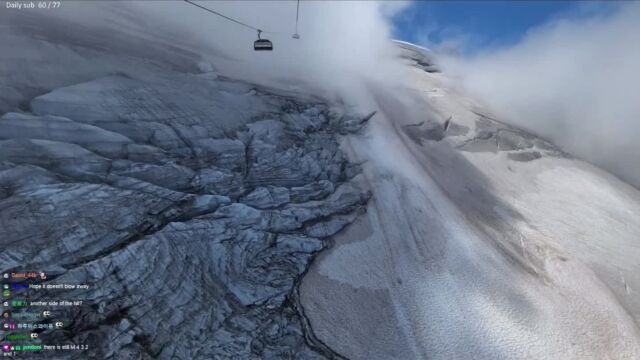 企鹅妹的全球旅行:瑞士铁力士雪山下