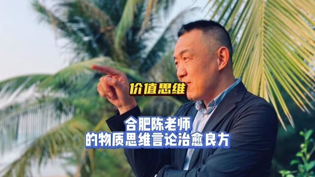 相比较民族大义 价值思维 才是合肥陈老师物质思维逻辑的治愈良方 #洲观点 #热点话题 #即兴评述