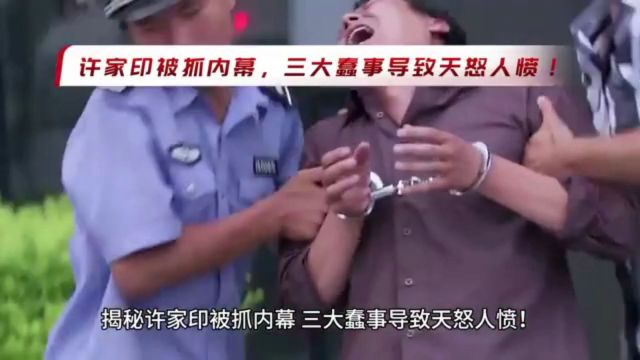 许家印被抓内幕