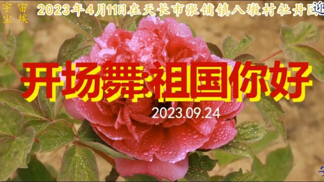 迎“双节”杨村镇慰问养老院之开场舞:祖国你好