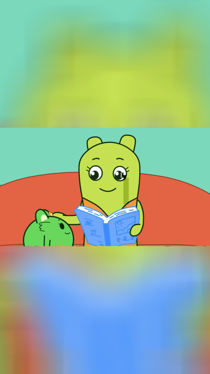 咕力咕力:妈妈的妈妈 绿咕力长大想当妈妈的妈妈