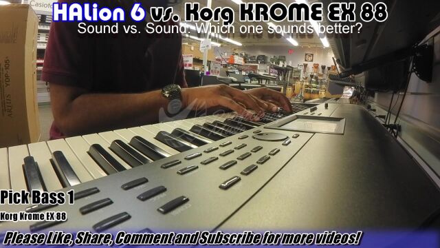 Steinberg HALion 6 vs Korg Krome EX 88 Sound vs Sound COMPARISON! Which one 