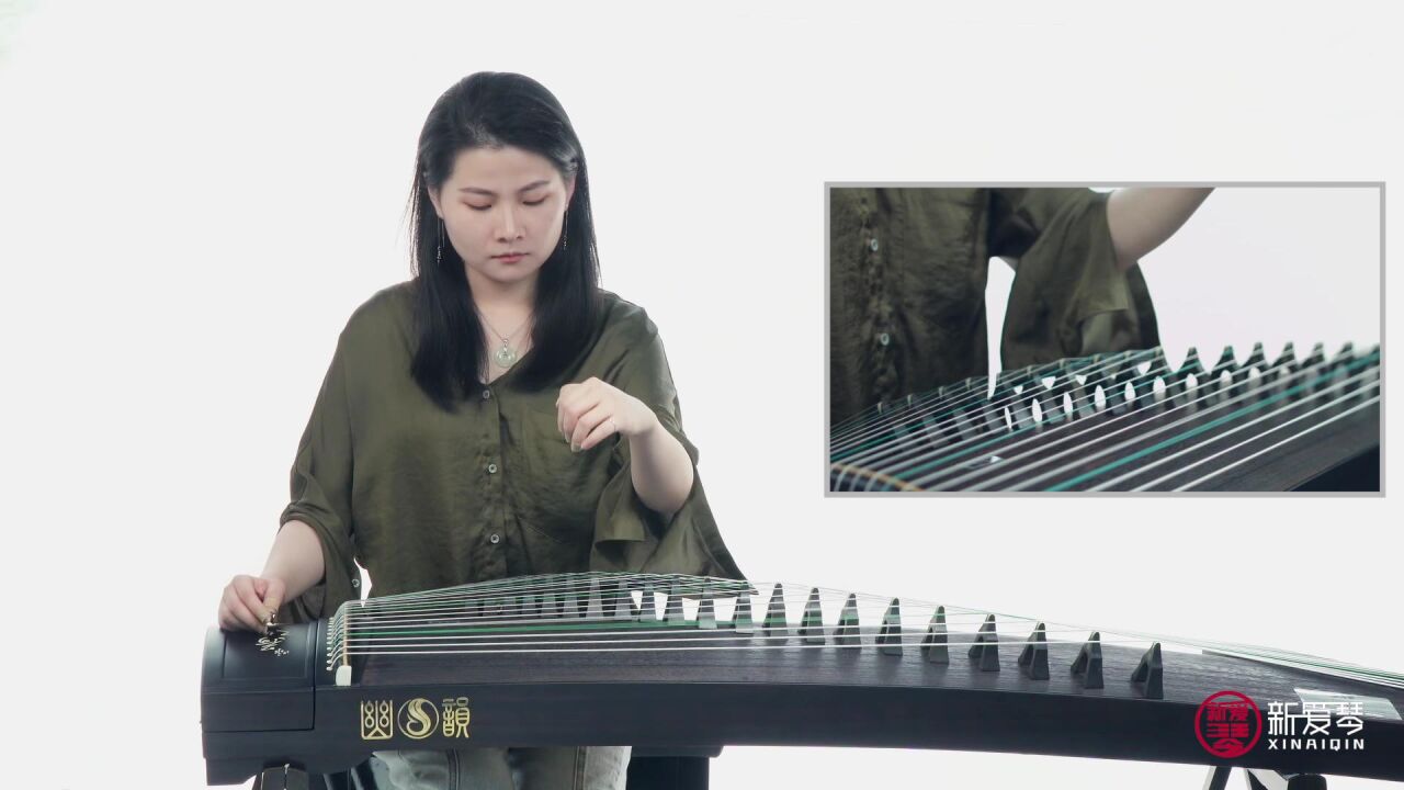 新爱琴古筝基本技法公益课34《古筝技法"扫弦"》