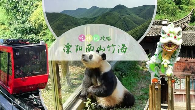 河山大好.出去走走,溧阳南山竹海吃住玩攻略来了,赶紧收下准备出游吧#五一旅行指南 #趁着五一给自己放个假 #酒旅新星训练营